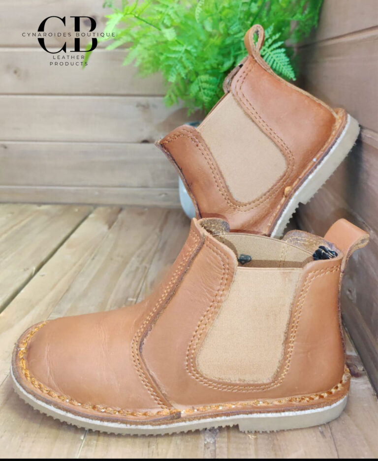 Infant Slip-On Leather Boots