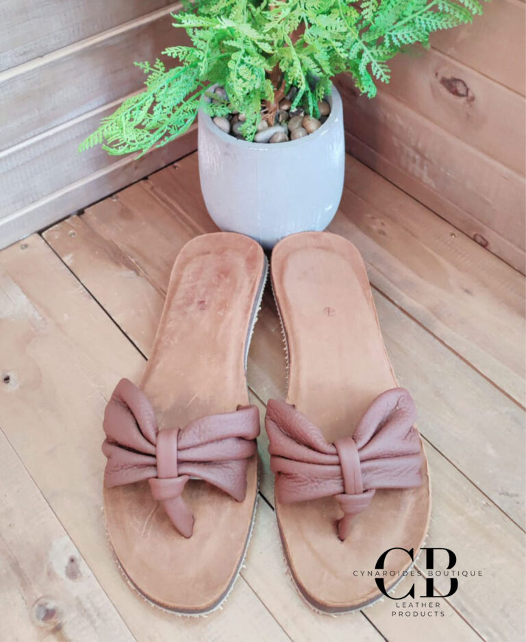 Leather Knotted Sandal