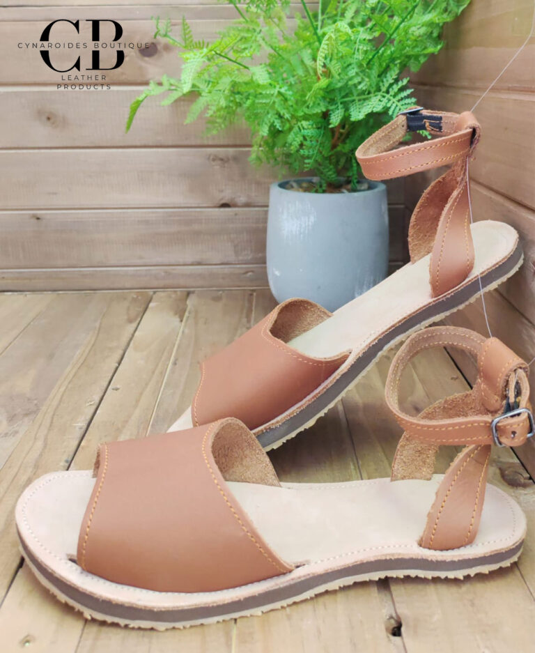 Leather Summer Ankle Sandal
